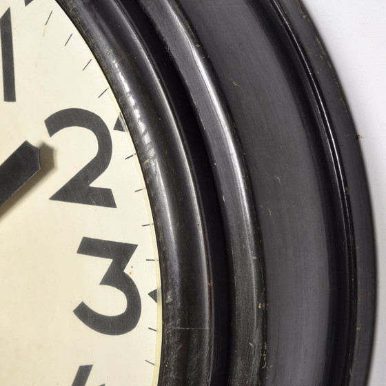 Image 1 of Large Wooden Japanese Clock, 1920s