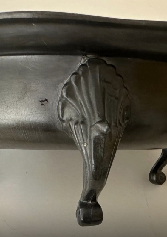 Image 1 of Vintage Hagen von Tronje pewter fruit bowl