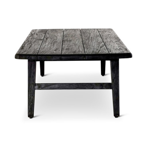 Table basse en teck noir