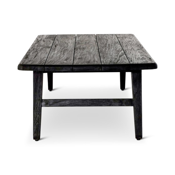 Image 1 of Table basse en teck noir