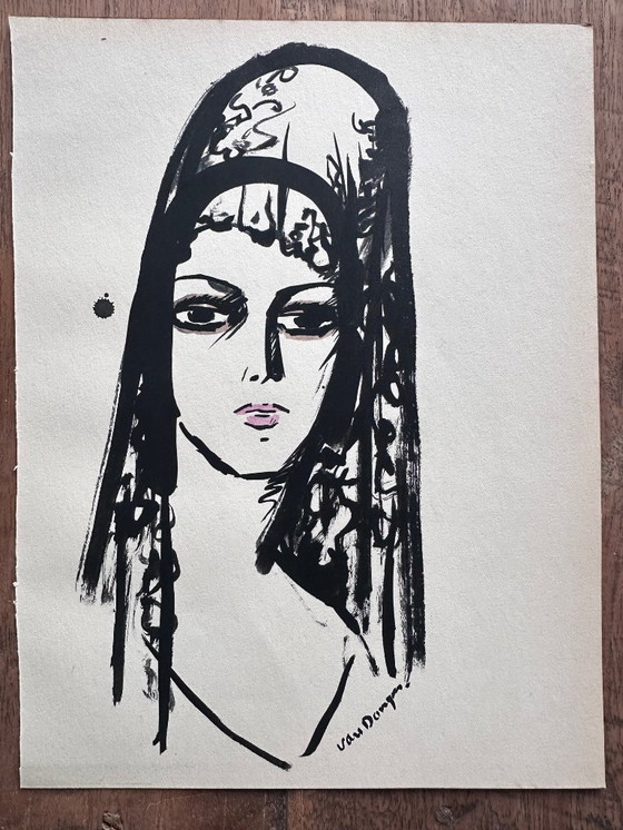 Image 1 of Kees van Dongen Espagnole pochoir 1925