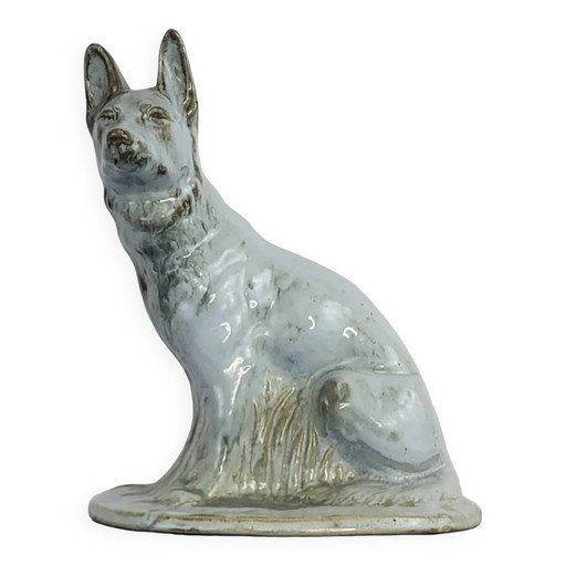 Earthenware Dog, Moulin Des Loups Orchies, Art Deco