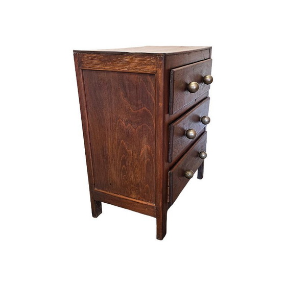 Image 1 of Oude Franse 3 laden commode, circa 1940
