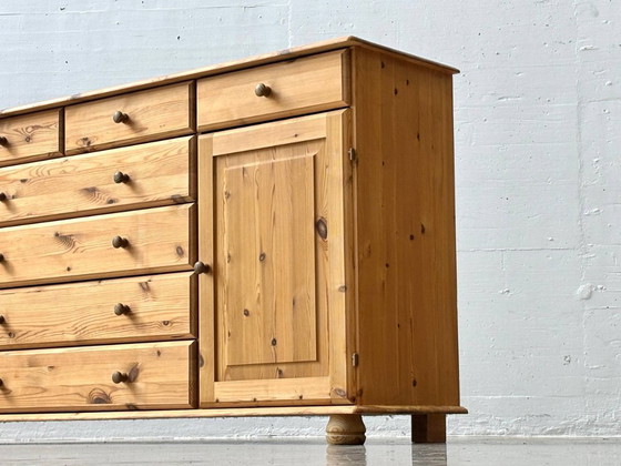 Image 1 of Elegant sideboard made of pine wood, Switzerland, 1990s
