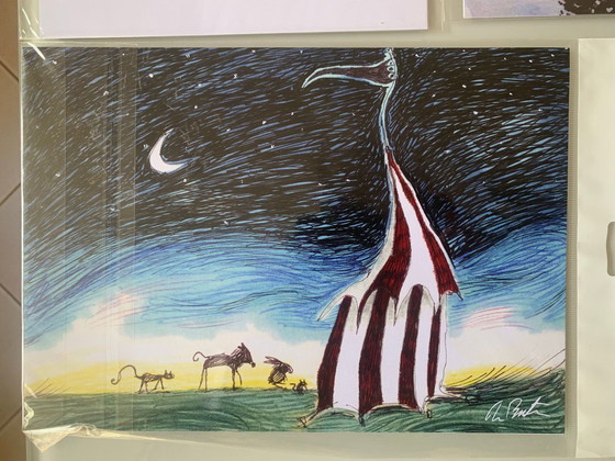 Image 1 of Einzigartige Kollektion – Kunstdrucke zu Tim Burtons Labyrinth