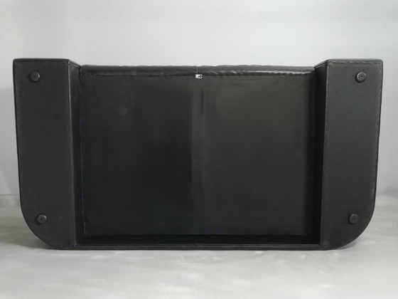 Image 1 of Divano in pelle esclusivo originale WALTER KNOLL COLLECTION, pelle pregiata, nero