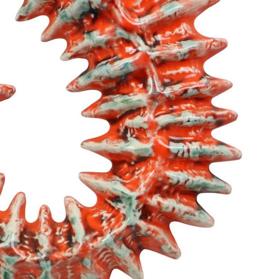 Image 1 of Sculpture XXL d'hippocampe en céramique Yann