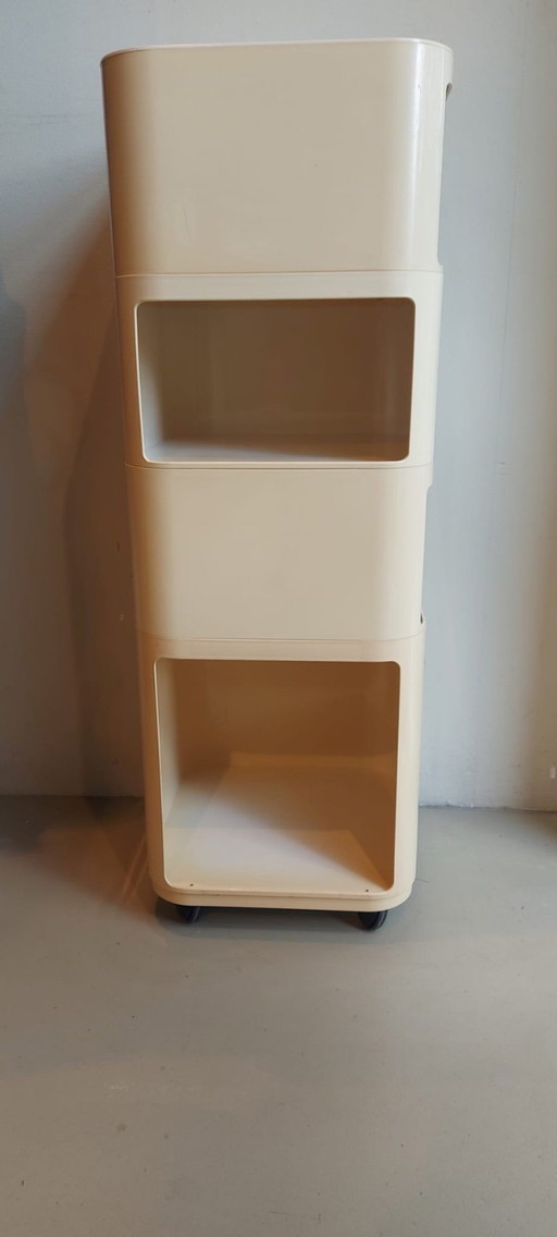 Vintage Kartell Componibili (Quadrato) – Anna Castelli Ferrieri – opbergkast, Plastic