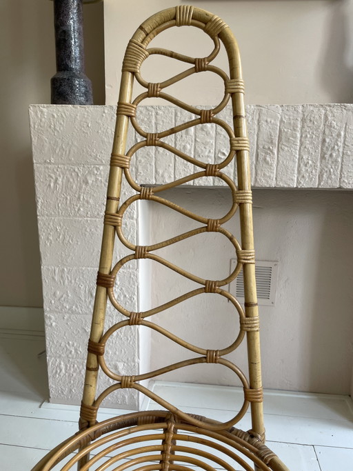 2 Rotan Stoelen Rohé Noordwolde – krukjes, Wicker, Rattan (photo 2 of 6)