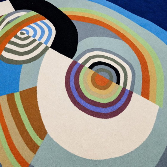 Robert Delaunay Rythme No. 2 Tapestry | Limited Edition | Wool on Cotton (98 × 118 in) – Rugs & carpets (photo 6 of 10)