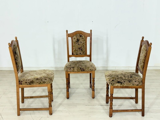 Image 1 of Set of 3 vintage chairs / dining room chairs / kitchen chairs