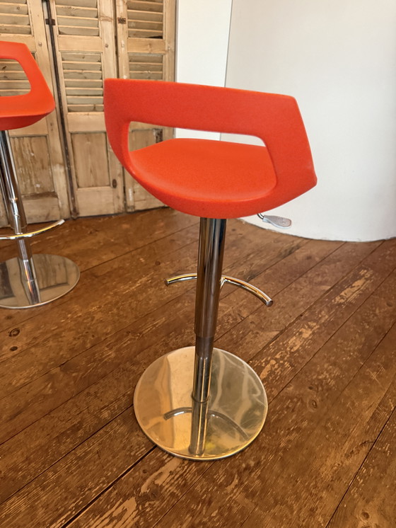 Image 1 of 2 Bar stools | Bulo bar stool by Roberto Foschia
