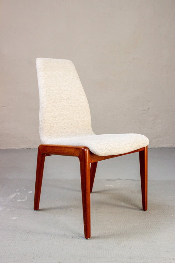 Image 1 of 4 teakhouten stoelen