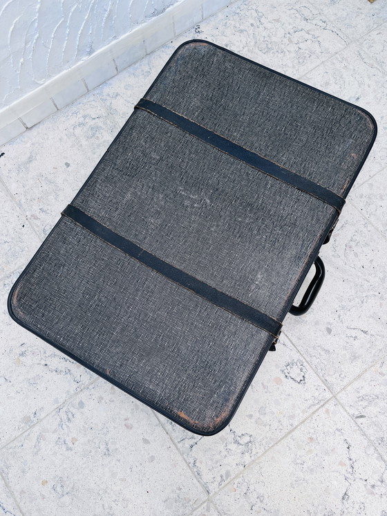 Image 1 of Koffer aus Karton Grau meliert