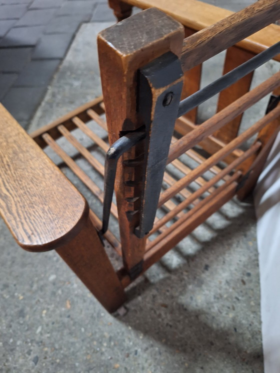 Image 1 of Sedia da fumo vintage in rovere