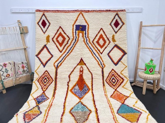 Image 1 of Marokkaans tapijt 300x200cm Boujad gepersonaliseerd: abstract Berber tapijt