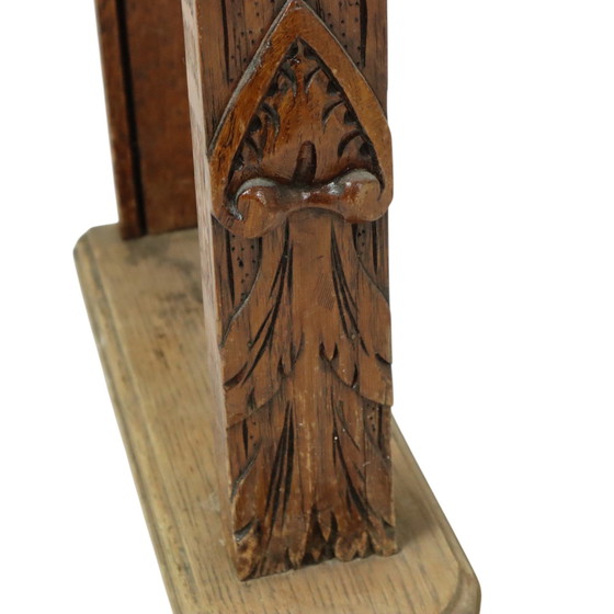 Image 1 of Antique Bench Oak Church