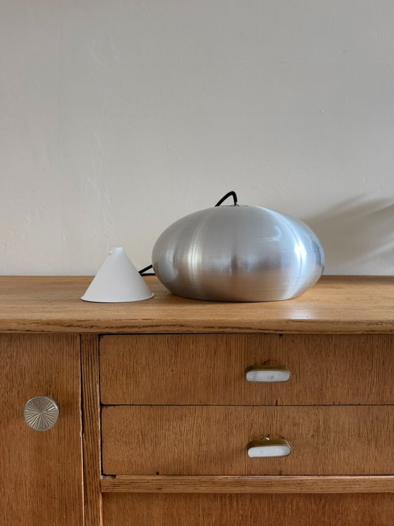 Vintage Fog & Morup Medio - Jo Hammerborg - Danish design pendant – Fog & Mørup, Pendant lamps, Aluminium (photo 5 of 8)