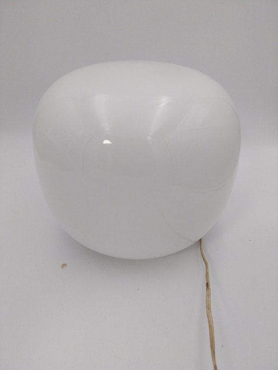 Image 1 of 1 x verrerie de vianne opaline tafellamp zgn. Sqircle vorm