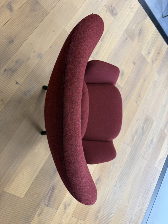Sillón Rolf Benz 594 de tela roja – Sillones, Wool (photo 6 of 8)