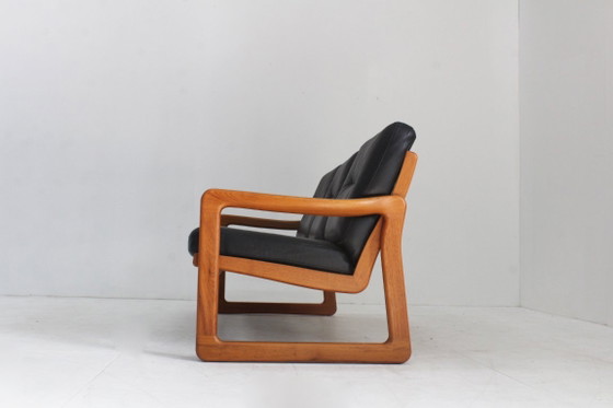 Canapé vintage vintage en teck massif Holstebro MöbelFabrik 1960 – Canapés 3 places, Wood (photo 4 of 10)