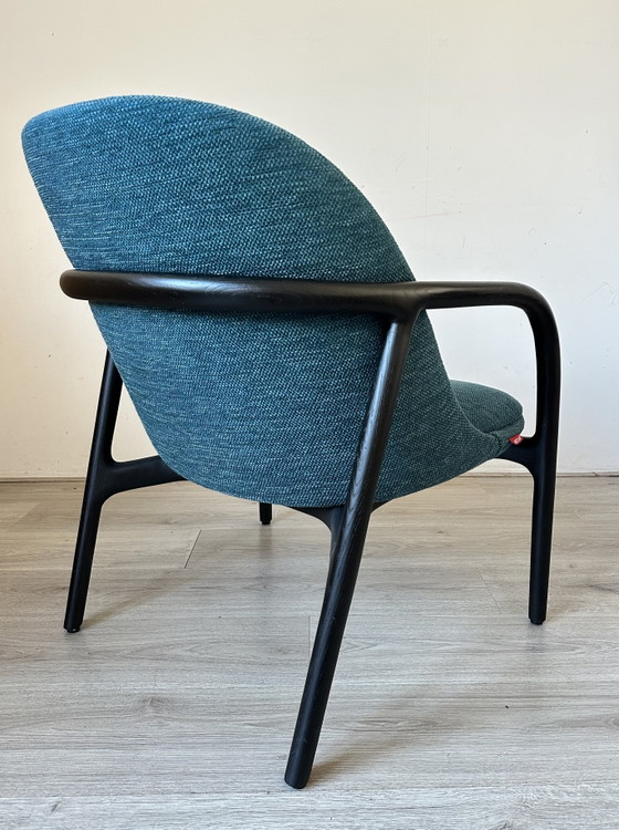 2x Artisan design Armchairs PRICE PER PIECE – Wood, Textile (photo 4 of 10)