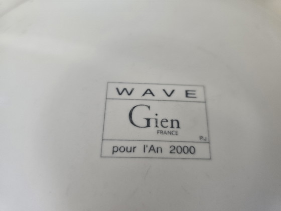 Image 1 of Bandeja, plato y cuenco para servir Gien Wave 2000