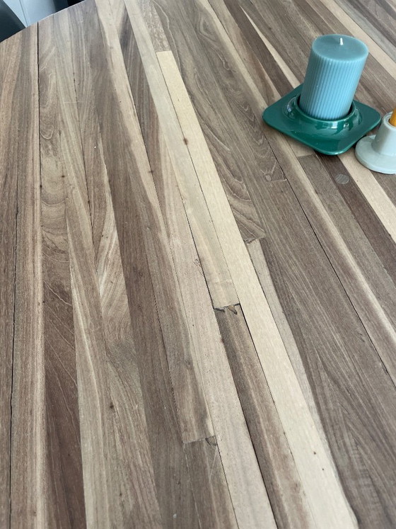 Image 1 of Tavolo in legno massello (per pista da bowling)