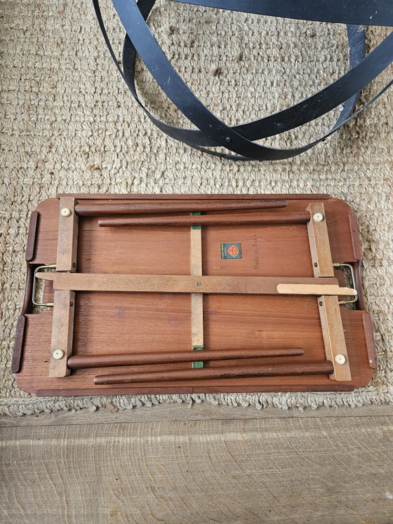 Image 1 of Originele Vintage Tixi Tray Table - Bendt Winge voor Aase Dreieri, Ganddal (Noorwegen)