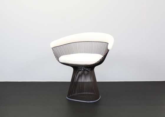 Image 1 of 2X Chairs Knoll Warren Platner Bronzo E Cato Seats