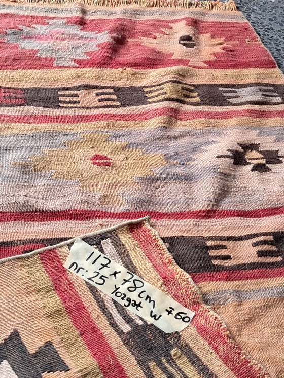 Image 1 of Kilim turco tessuto a mano 117x78 cm