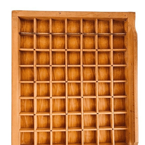 Image 1 of Vintage-Briefkasten XL aus Massivholz, aus den 1940er Jahren