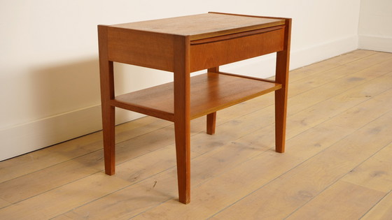 Image 1 of Vintage Ladekast | Nachtkastje | Audiomeubel | Teak