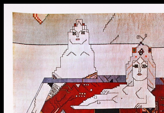 Image 1 of Steinberg, Saul - Tappeto persiano - Mostra di manifesti 1974