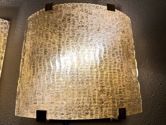 Image 1 of Coppia di lampade da parete vintage in Murano