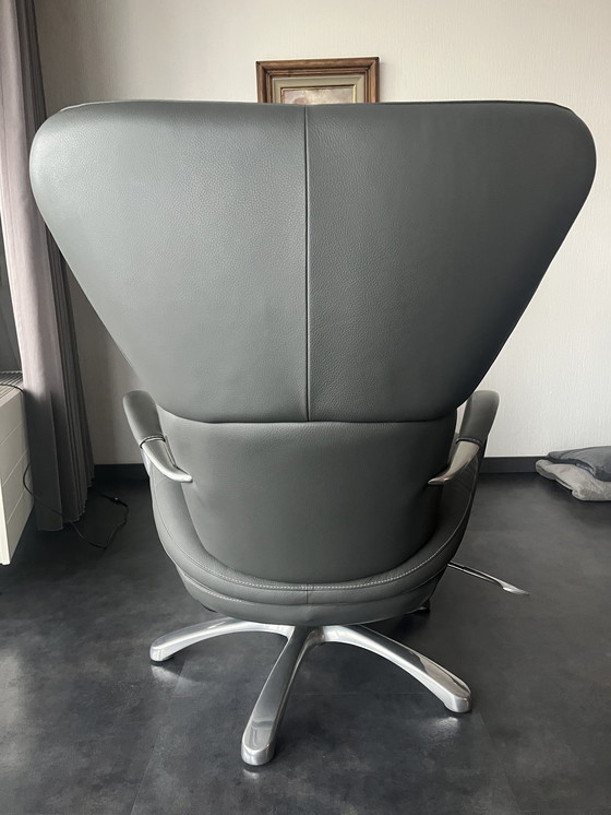 Image 1 of Leolux Formi Sessel mit Fußhocker