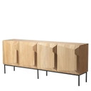 Ethnicraft strairs dressoir 4 deurs 