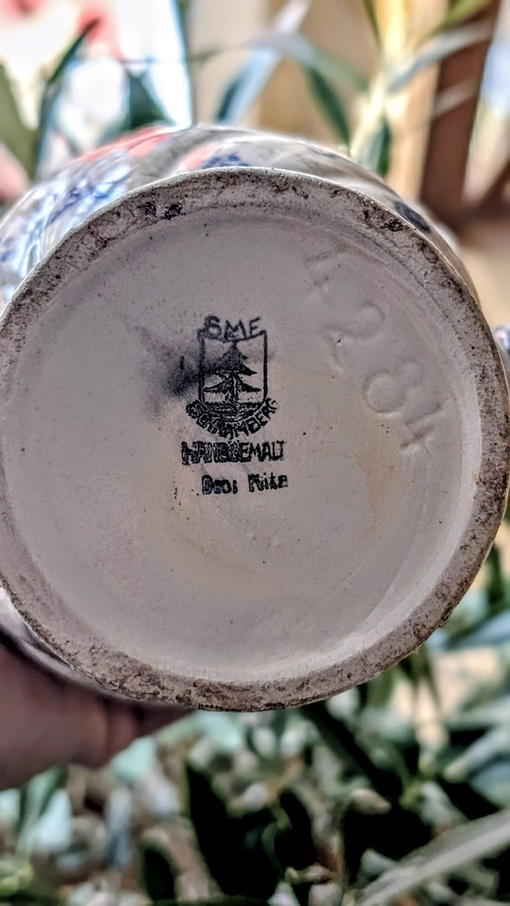 Image 1 of Jarra antigua de loza vidriada - SMF Schramberg - Alemania