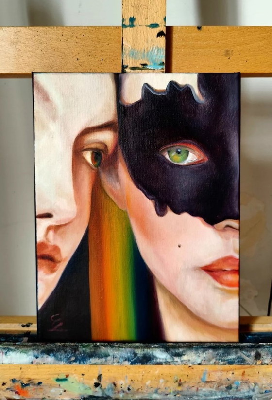 Veronica CICCARESE - L'Emozione - Artist's Painting – Paintings & Drawings, Canvas (photo 6 of 11)