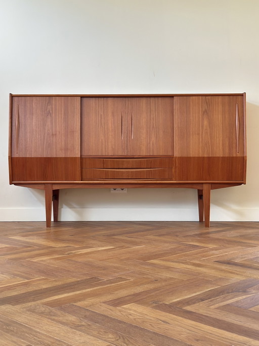 Vintage Highboard Danish Design E.W. Bach Wood 1950s/60s – buffetkasten (photo 2 of 15)