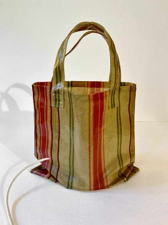 Image 1 of Vintage Atelias France taslamp uit de jaren 80 – in de stijl van Lionel Le Scornec