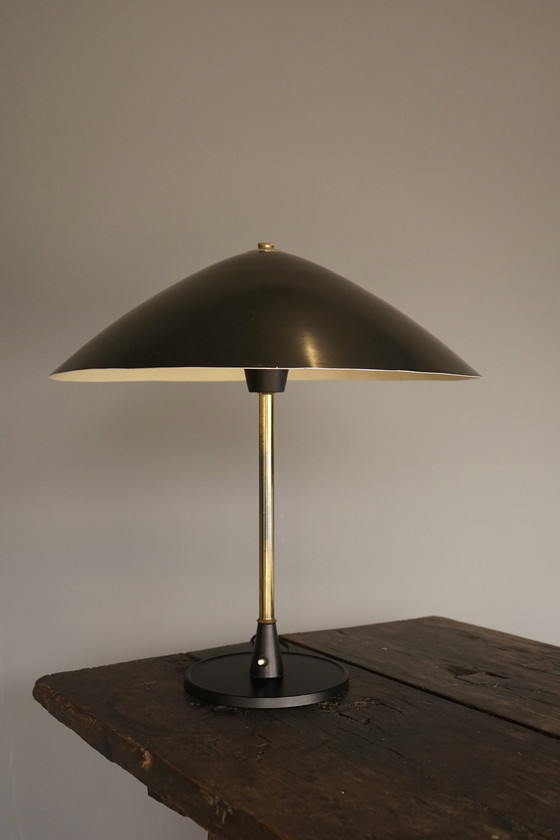 Image 1 of Vintage Table Lamp Attributed to Lyfa, Denmark, 1950s