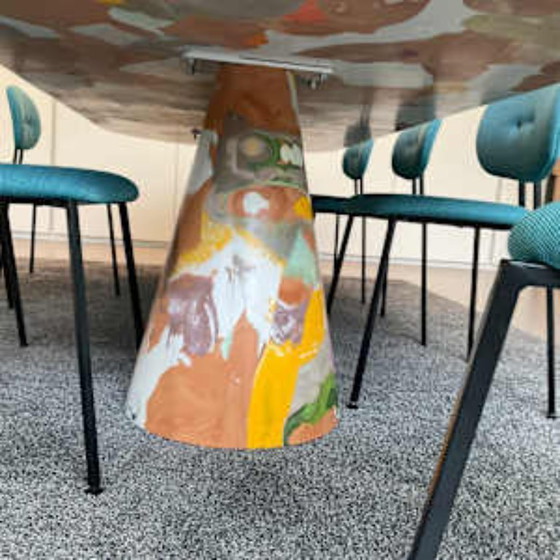Image 1 of Dirk van der Kooij — Meltingpot Double Base 320×120 cm (2019)