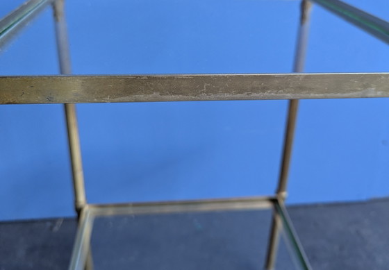 Mesa auxiliar – Maison Jansen, Mesas auxiliares, Bronze, Glass (photo 6 of 14)