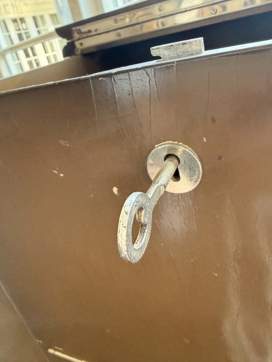 Image 1 of Carrito de servicio / carrito de bar 'cellarette' Art Déco