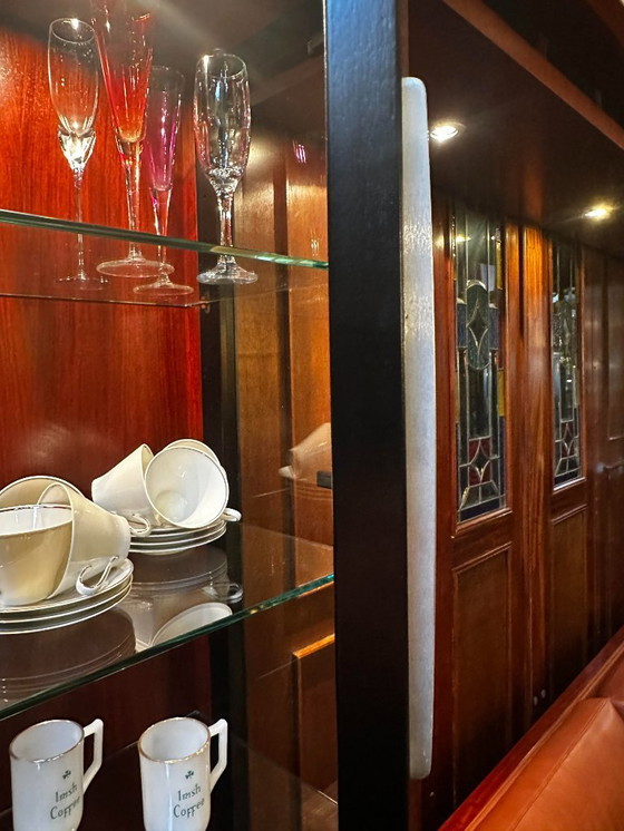 Image 1 of Schuitema Decoforma Display Cabinet - Exclusive Bubinga Wood & Ebony Details