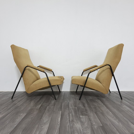 Image 1 of ALF SVENSSON LJUNG INDUSTRIER Pair of Armchairs Design Modernariato 1950’s