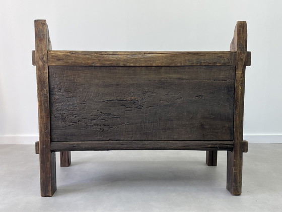 Image 1 of Divano spagnolo antico del XIX secolo