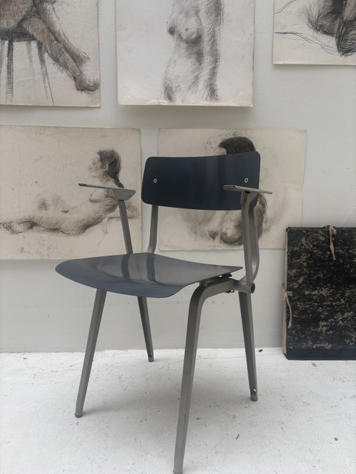 Revolt Folding Chair Friso Kramer – eetkamerstoelen, Metal (photo 2 of 9)