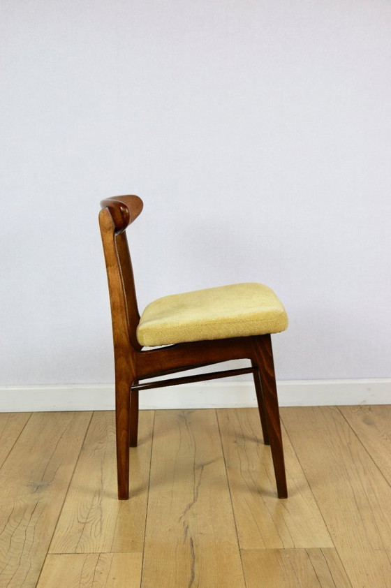 Image 1 of Sedie Hałas vintage gialle - set da 2